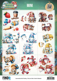 Cutting Sheet - Berries Beauties - Happy Gnomes - Mini CD12483