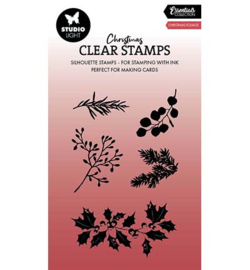 SL-ES-STAMP712 - Christmas foliage Essentials nr.712