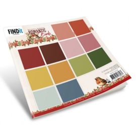 Paperpack - Berries Beauties - Romantic Birds - Solid Colours BBPP10008