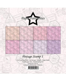 Postage Stamp 1 6x6 Inch Paper Pack (PF279)