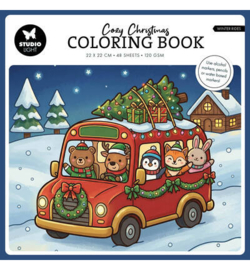 StudioLight Kleurboek – Cozy Christmas Winter Rides Essentials nr. 15