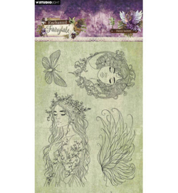 SL-EF-STAMP941 - Fairy ladies Enchanted Fairytale nr. 941