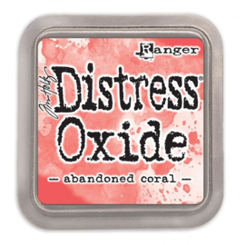 Ranger Tim Holtz distress oxide abandoned coral  TDO55778