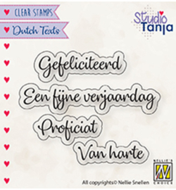 DTCS027 - Dutch texts, Proficiat etc..