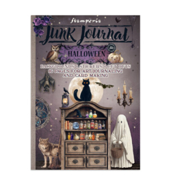 SBJK22 - Stamperia junk journal stickers en cut-outs – Halloween