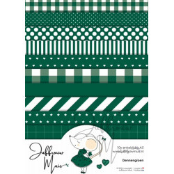 Tiny Cardstock - A5 - Dennengroen