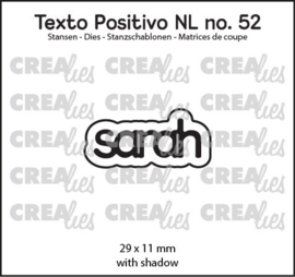 Texto Positivo stansen no. 52, sarah Crealies POSNL52