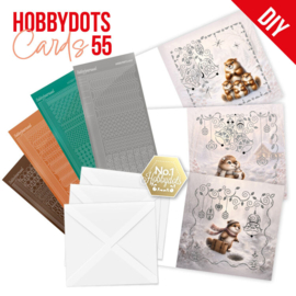 Hobbydots Cards 55 - Groundhog