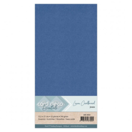 Jeans Square Linen Cardstock LKK-4k64