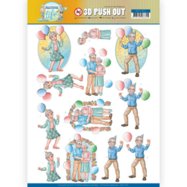3D Pushout - Yvonne Creations - Active Life - Party Together   SB10401