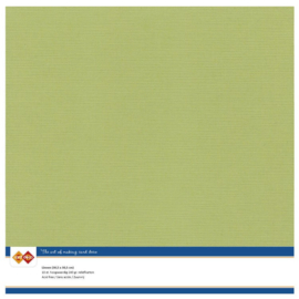 Linen Cardstock - SC - Avocado Green  LKK-SC54