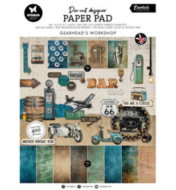 SL-ES-DCPP436 - SL Die-Cut Paper Pad – Gearhead Workshop Essentials nr. 436