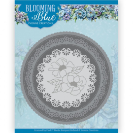 Dies - Yvonne Creations - Blooming Blue - Blooming Circle YCD10348