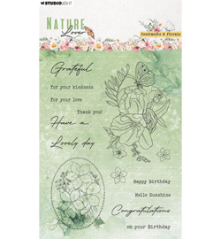 SL-NL-STAMP593 - Sentiments and florals Nature Lover nr.593