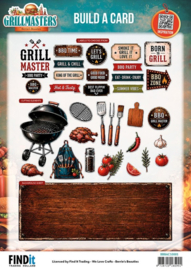 Berrie's Beauties- Build A Card - Grillmasters - Grillmaster BBBAC10001