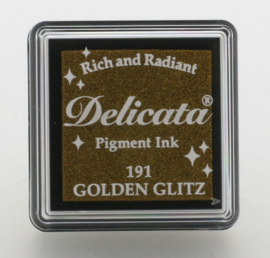 Delicata small Inkpads Golden Glitz   DE-SML-191