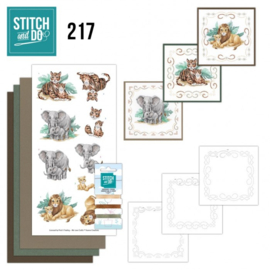 Stitch And Do 217 - Yvonne Creations - Young And Wild