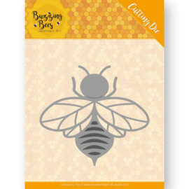 Dies - Jeanines Art - Buzzing Bees - Hobbyzine Die -  JAD10072  Formaat ca. 5 x 5,4 cm