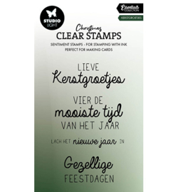 SL-ES-STAMP695 - Kerstgroetjes Essentials nr.695