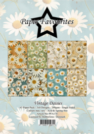 Paper Favourites A5 Vintage Daisies PFA170