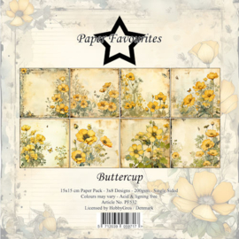 Paper Favourites 15x15 cm Buttercup PF532