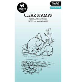 SL-ES-STAMP951 - SL Clear Stamps – Little Dreamer, Fox Essentials nr. 951