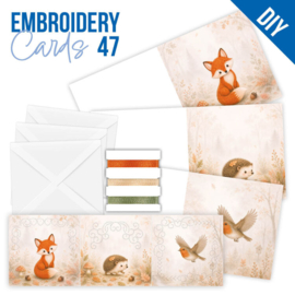 Stitch and Do Cards 47 - Autumn Friends