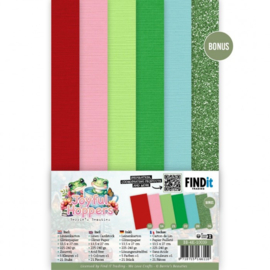 Linen Cardstock Pack - Berries Beauties - Joyful Hoppers - 4K BB-4K-10039