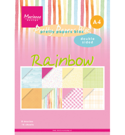 PK9175 - Papier blok Rainbow