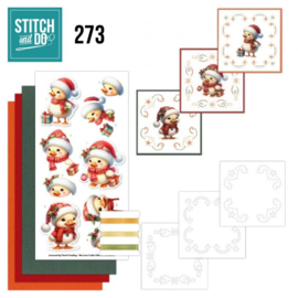Stitch and Do 273 - Furry Christmas Friends