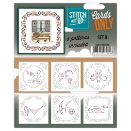 Stitch & Do - Cards only - set 8