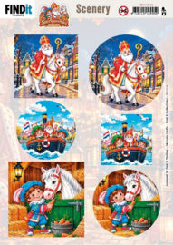 Sinterklaasverhalen - Winter Scenery BBSC10148