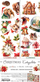 Craft O Clock Extras Set Mix 15x30 cm Christmas Everywhere CC-C69-CE-13