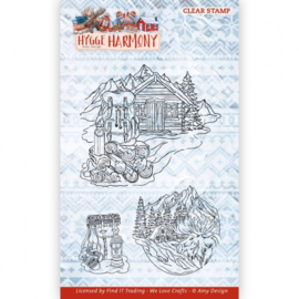 Clear Stamps - Amy Design - Hygge Harmony - Winter Mountains ADCS10088