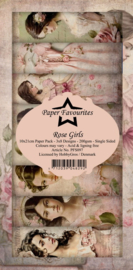 Paper Favourites 10x21 cm Rose Girls PFS097