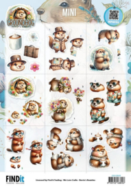Cutting Sheet - Berries Beauties - Groundhog - Mini CD12543
