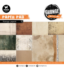 SL-GR-DPP136 - Vintage papers Grunge Collection nr.136