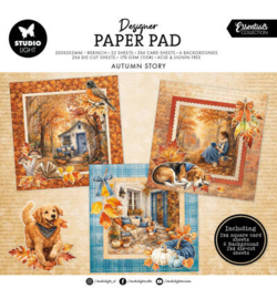 SL-ES-DCPP504 - StudioLight Gemengd Papierblok – Autumn Story Essentials nr. 504