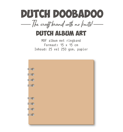 474.300.015 - MDF Art Journal Notebook