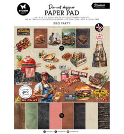 SL-ES-DCPP437 - SL Die-Cut Paper Pad – BBQ Party Essentials nr. 437
