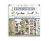 Stamperia Romantic Garden House 8x8 Inch Paper Pack