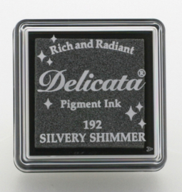 Delicata small Inkpads Silvery Shimmer   DE-SML-192