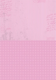 NEVA009 background sheets A4 pink stripes