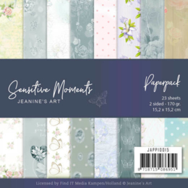 Paperpack - Jeanine's Art - Sensitive Moments  JAPP10015