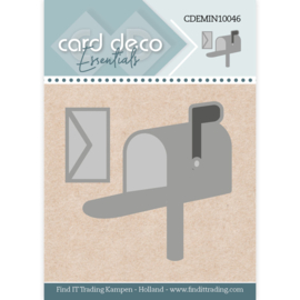 Card Deco Essentials - Mini Dies - 46 - Mail Box CDEMIN10046