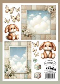 Knipvel Lente H Crealies CLSVP016