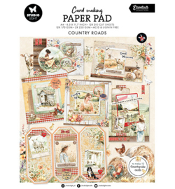 SL-ES-CMP17 - Card Making Pad Country roads Essentials nr.17