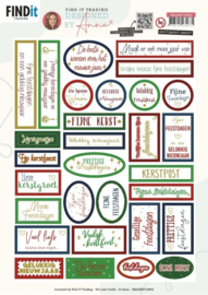 Designed By Anna - Sentiment Sheet - Christmas DBASENT10002