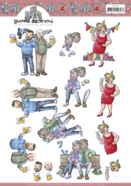 3D Cutting Sheets - Yvonne Creations - Big Family  CD11743