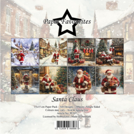 Paper Favourites 15x15 cm Santa Claus PF597
